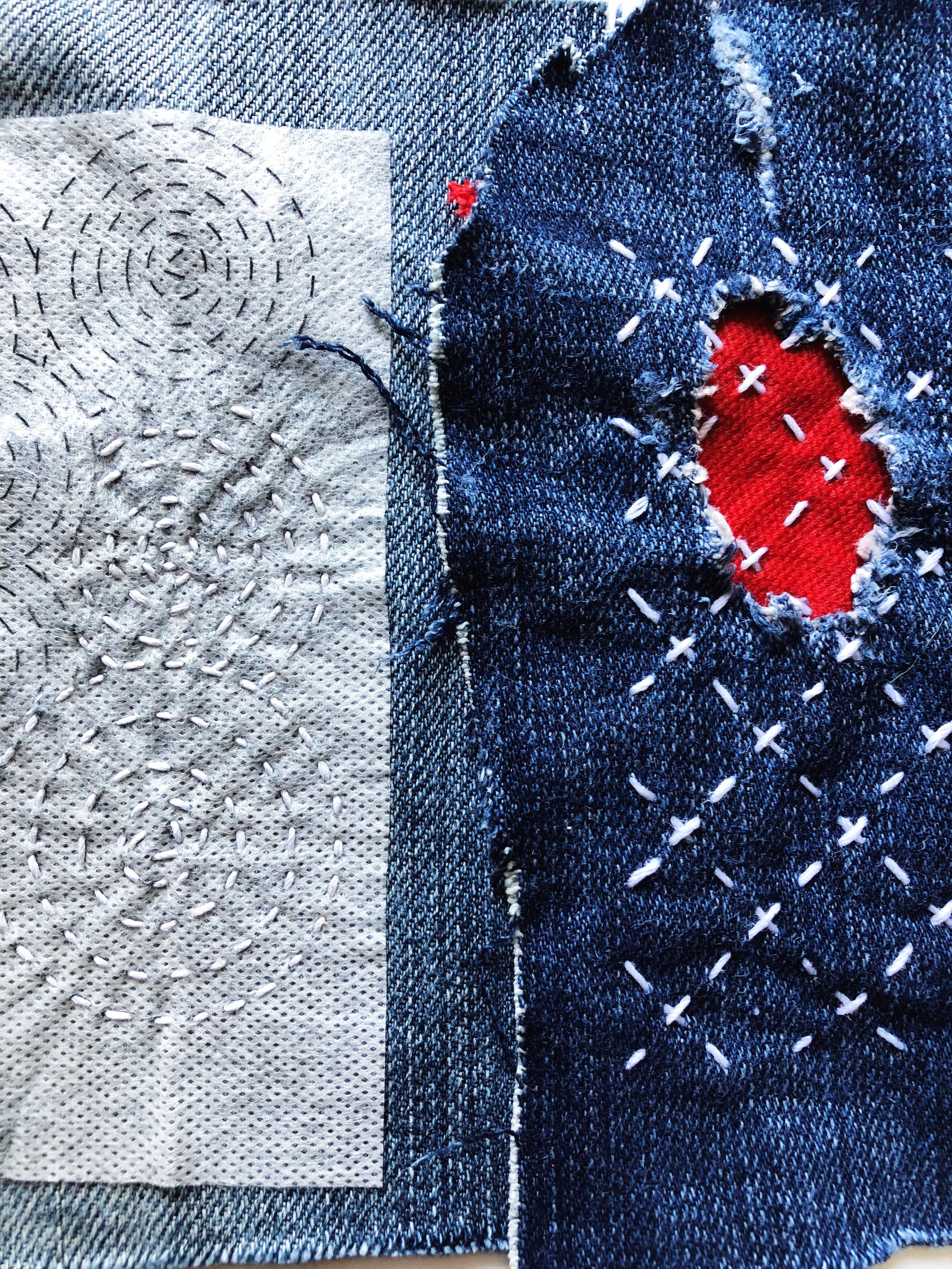 Washable Mending/Embroidery Transfers — Wren Bird Arts, photo 2 of 8