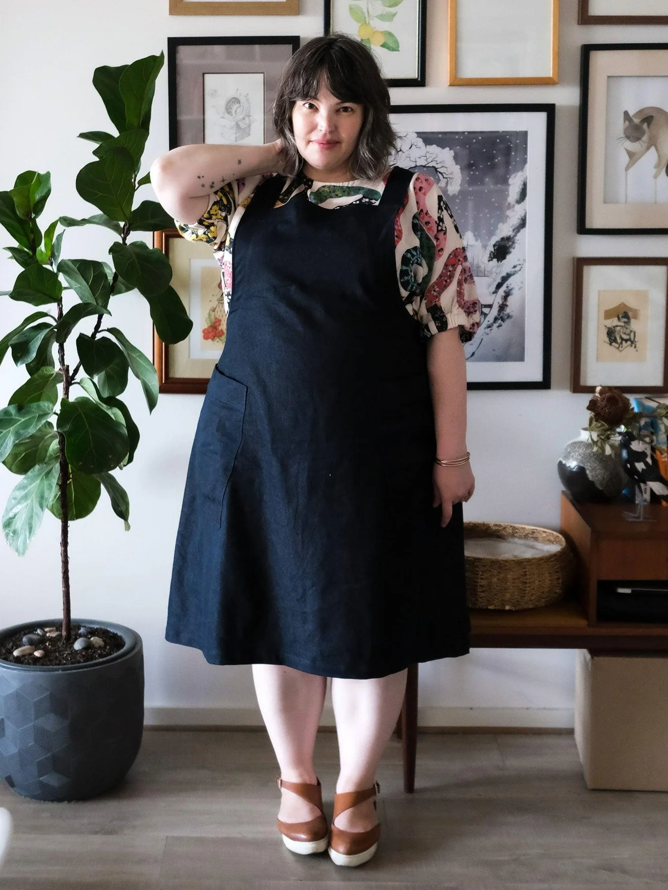 Apron Dress — The Assembly Line, photo 1 of 4