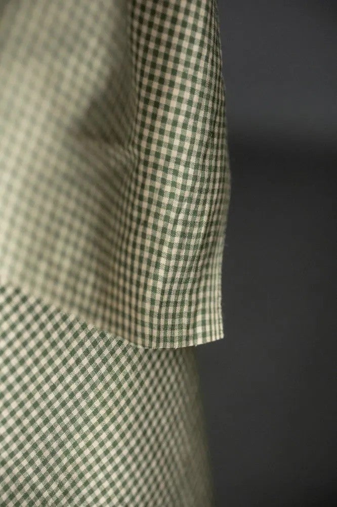 Cardamom Gingham Handwoven Cotton — Merchant and Mills, photo 1 of 3