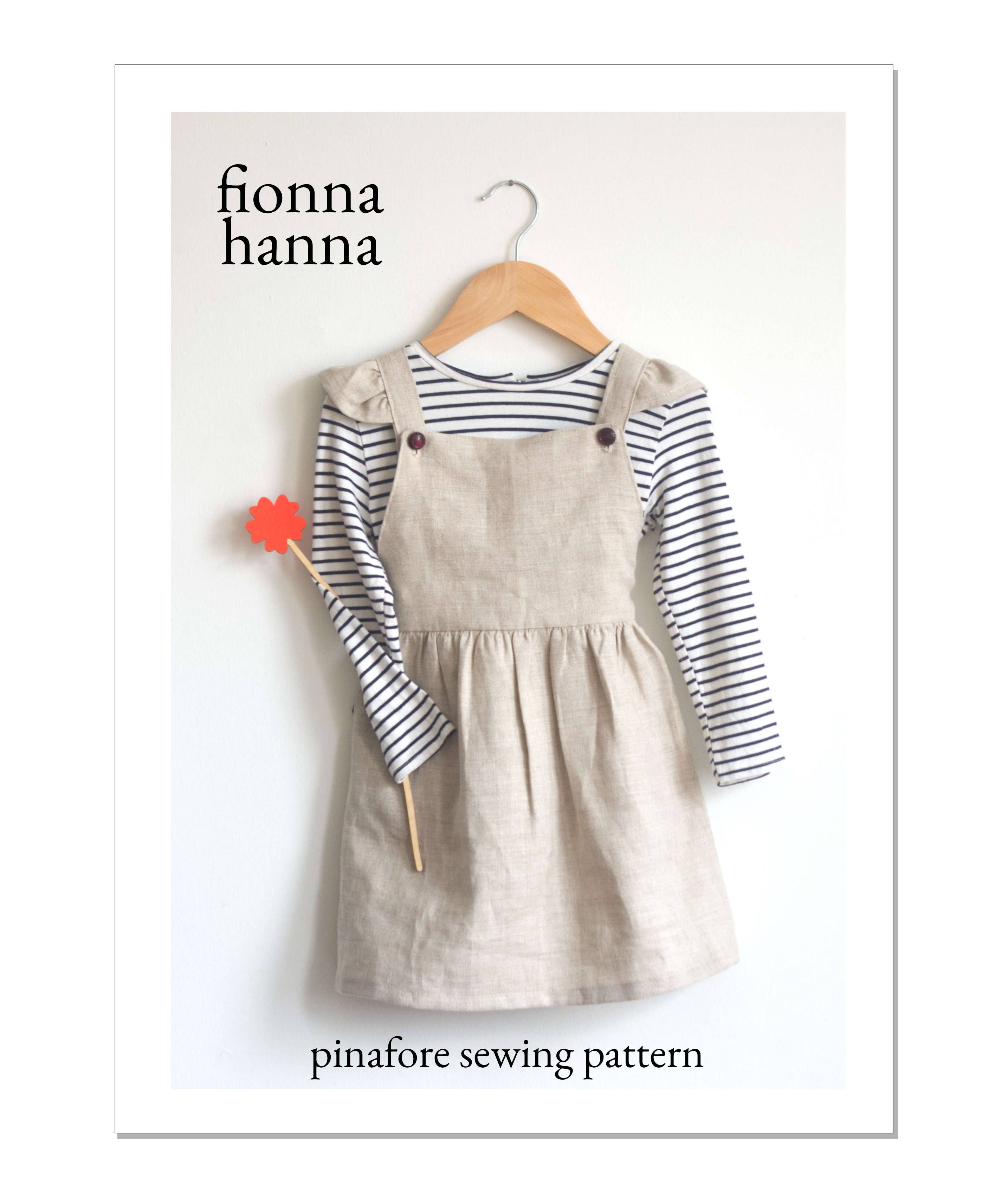 Pinafore Ruffle Dress — Fionna Hanna, photo 1 of 5