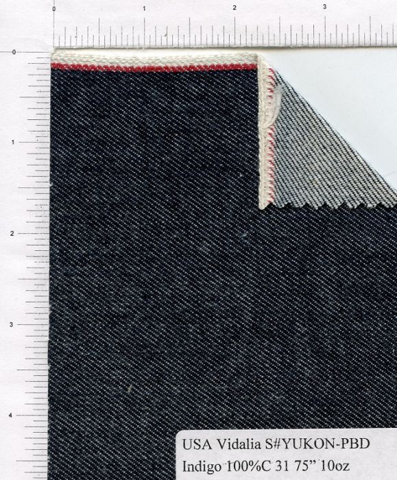 USA Selvedge Cone Denim (Indigo) — Vidalia Mills