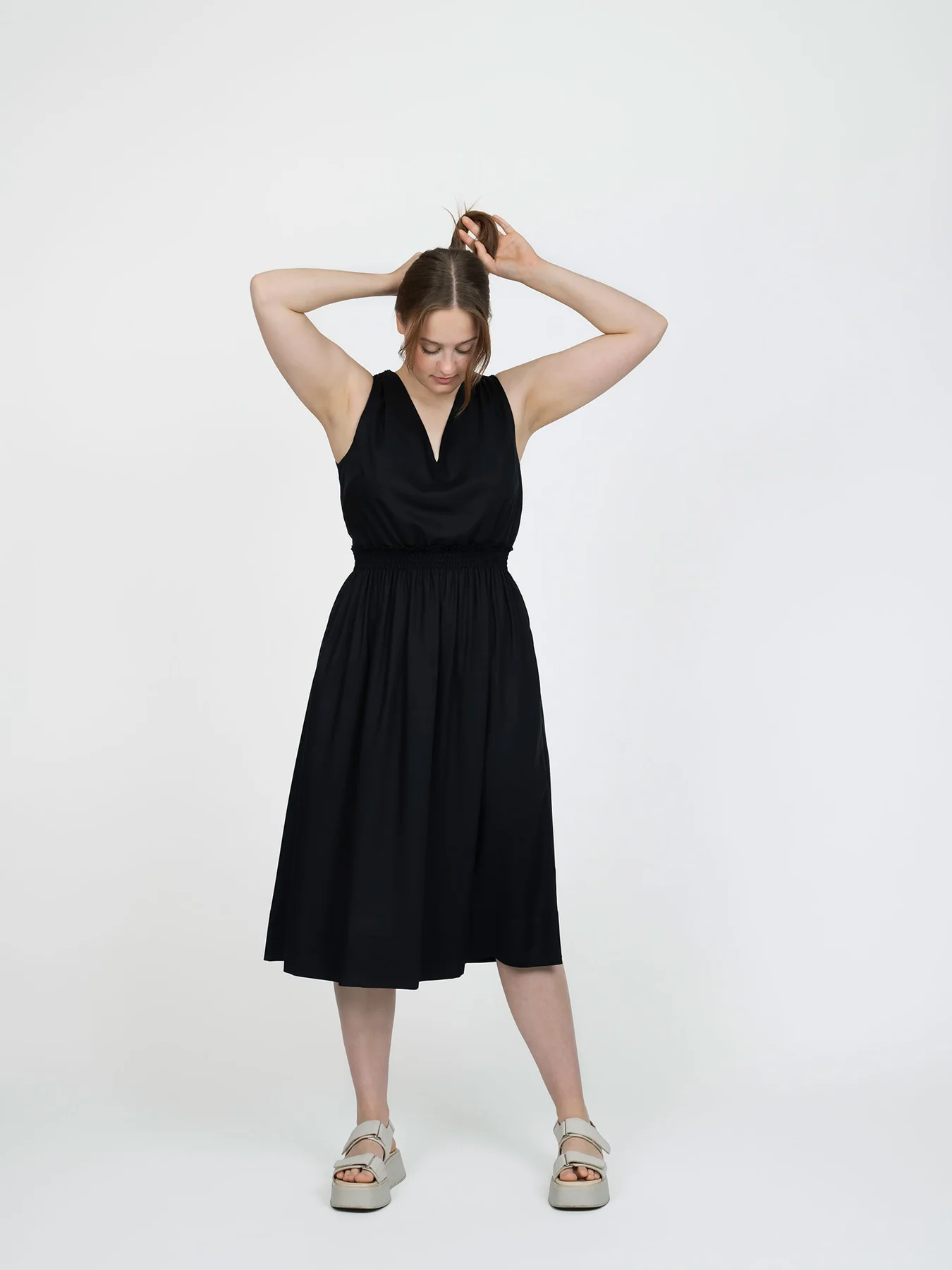 Smocked Dress — The Assembly Line, photo 5 of 6
