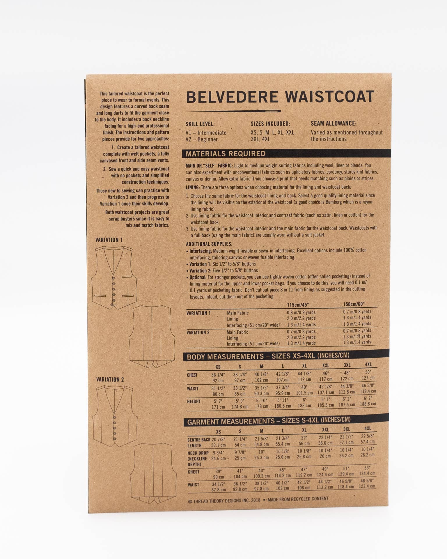 Belvedere Waistcoat — Thread Theory, photo 2 of 8