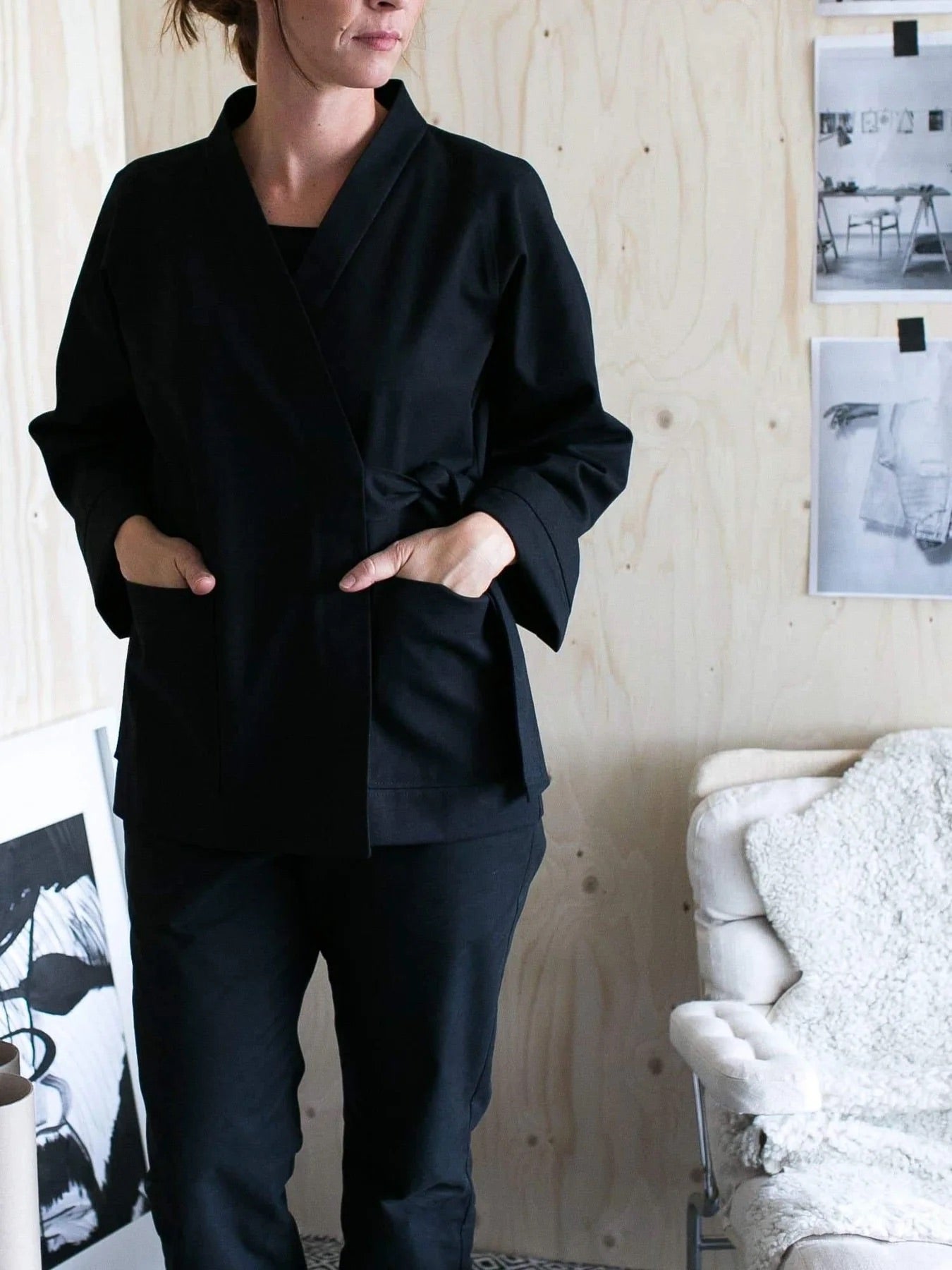 Wrap Jacket — The Assembly Line, photo 3 of 4