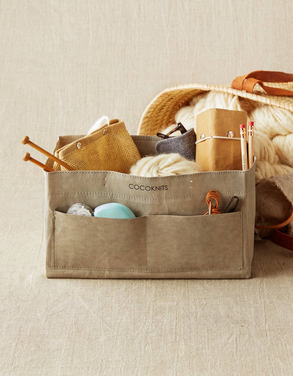 Kraft Caddy (Gray) — Cocoknits, photo 6 of 8