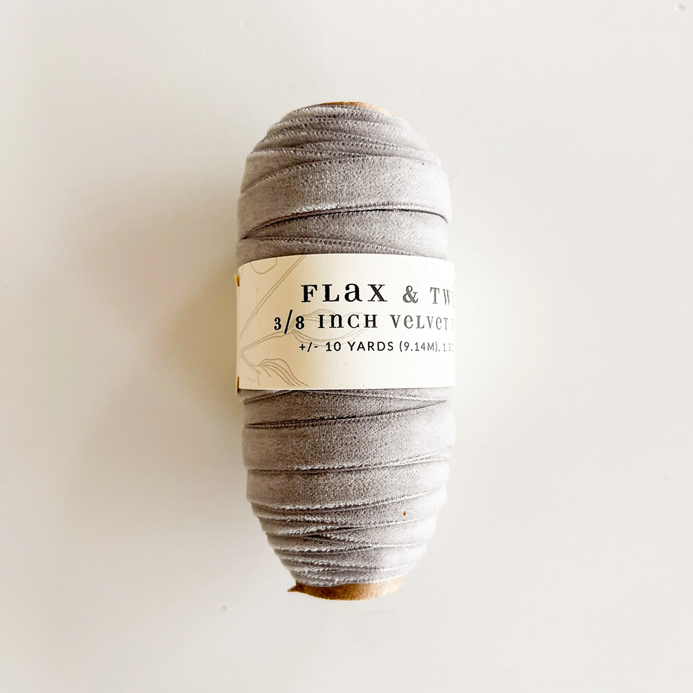 Velvet Ribbon — Flax and Twine, photo 4 of 8