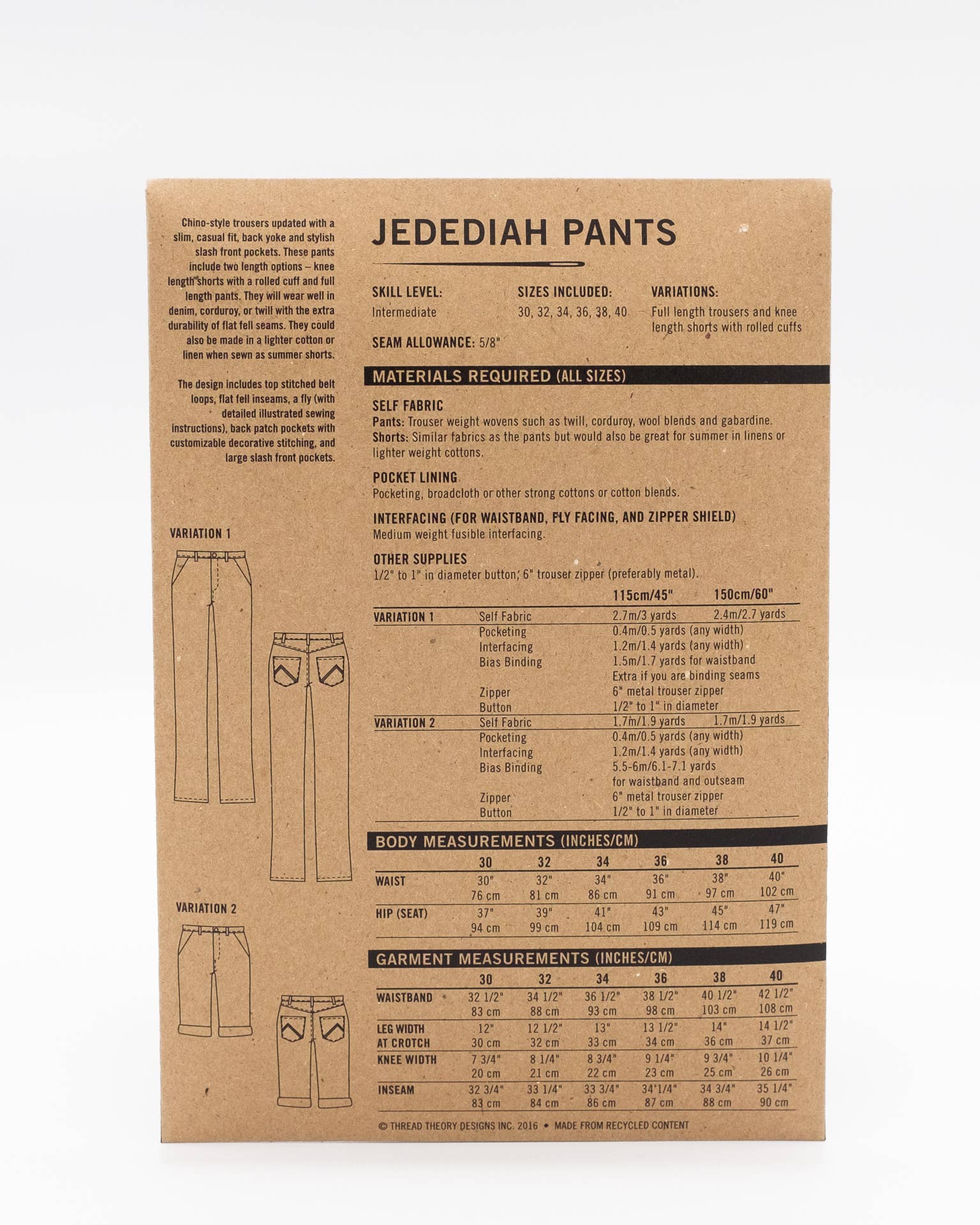 Jedediah Pants — Thread Theory, photo 2 of 7