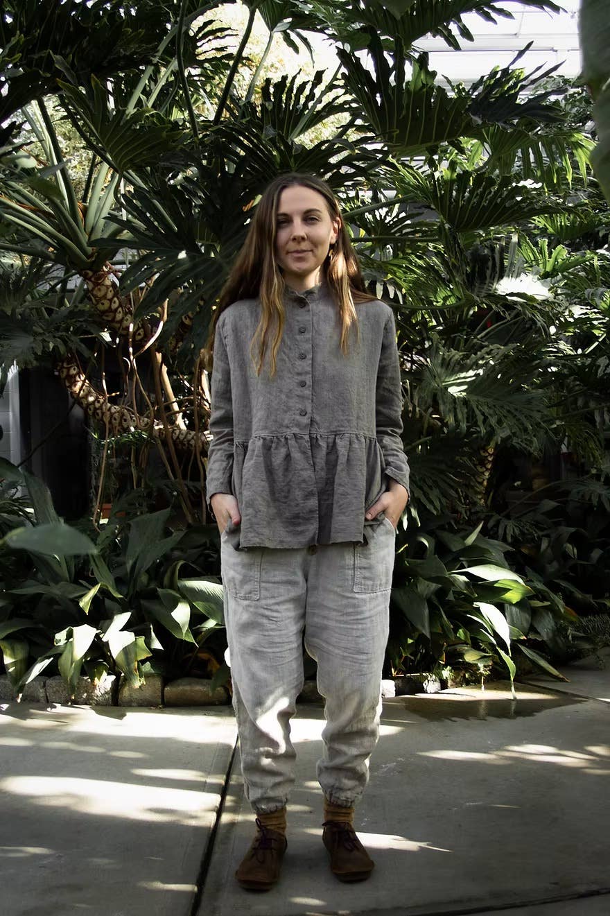 Canary Shirt — Charlie Darwin Textiles, photo 7 of 8