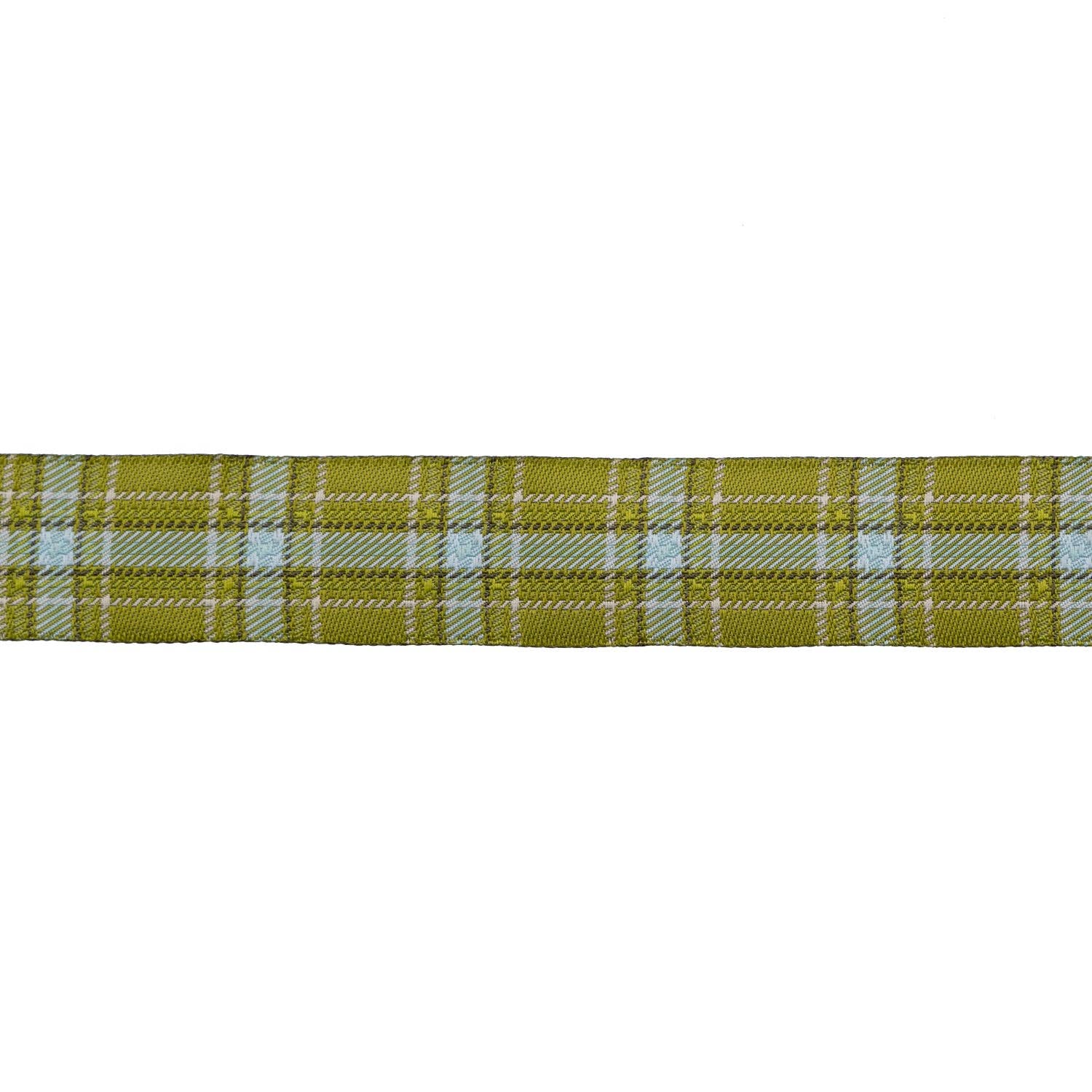 Green Plaid Ribbon — Renaissance Ribbons, photo 3 of 3