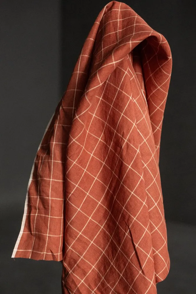 Handwoven Check Linen — Merchant and Mills, photo 2 of 4