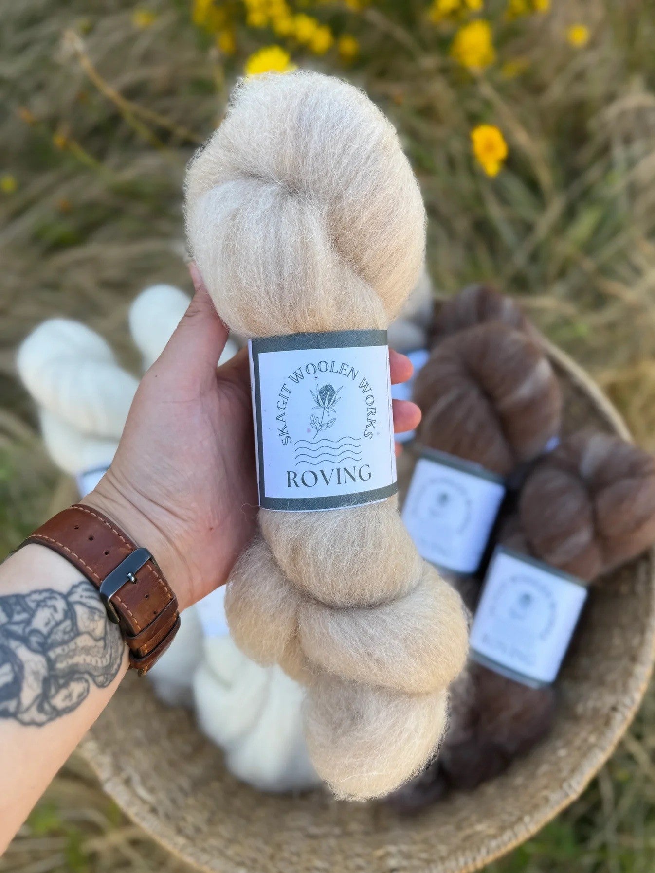 Wool Roving — Skagit Woolen Works, photo 7 of 8