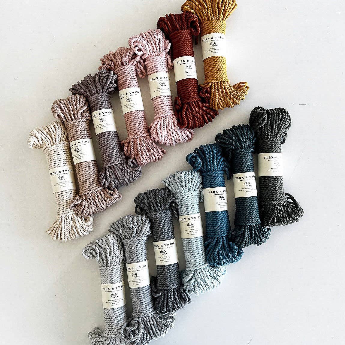 5mm Brenn Twisted Cotton Rope — Flax & Twine, photo 1 of 8