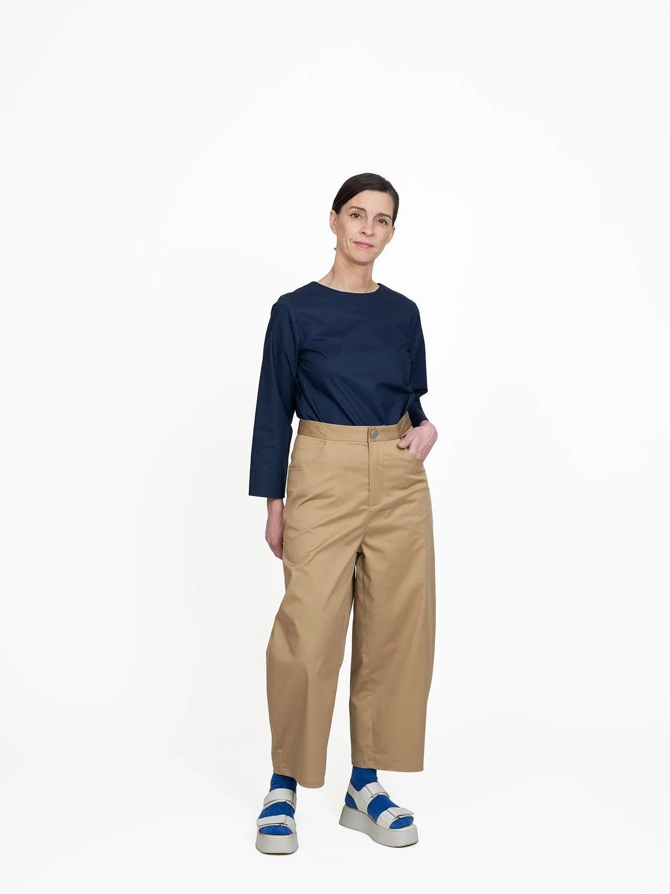Barrel Leg Trousers — The Assembly Line, photo 5 of 6