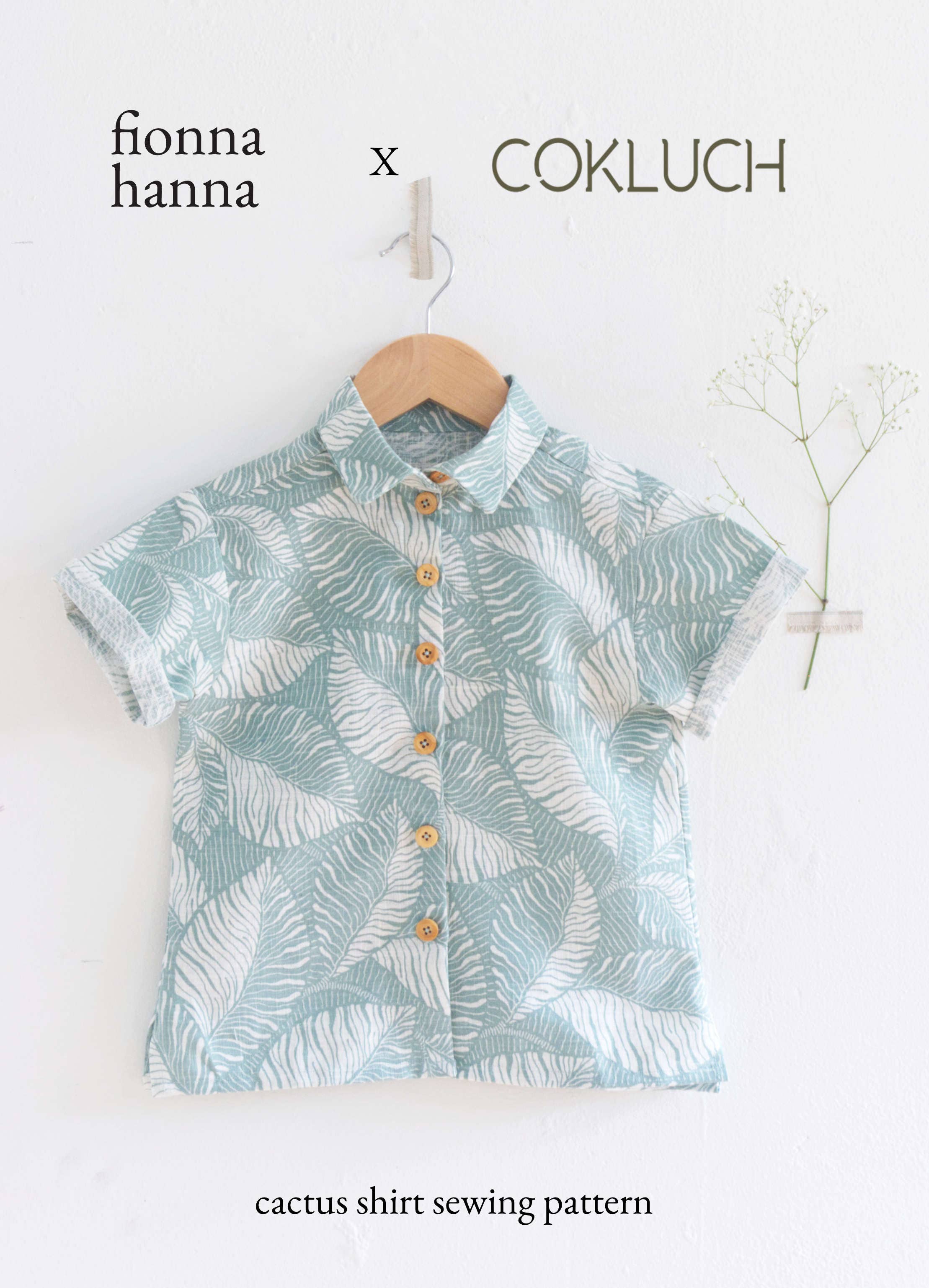 Cactus Shirt Sewing Pattern, photo 1 of 5