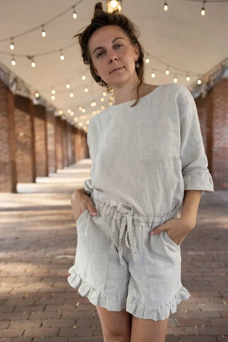 Saltwater Shirt — Charlie Darwin Textiles, photo 5 of 8