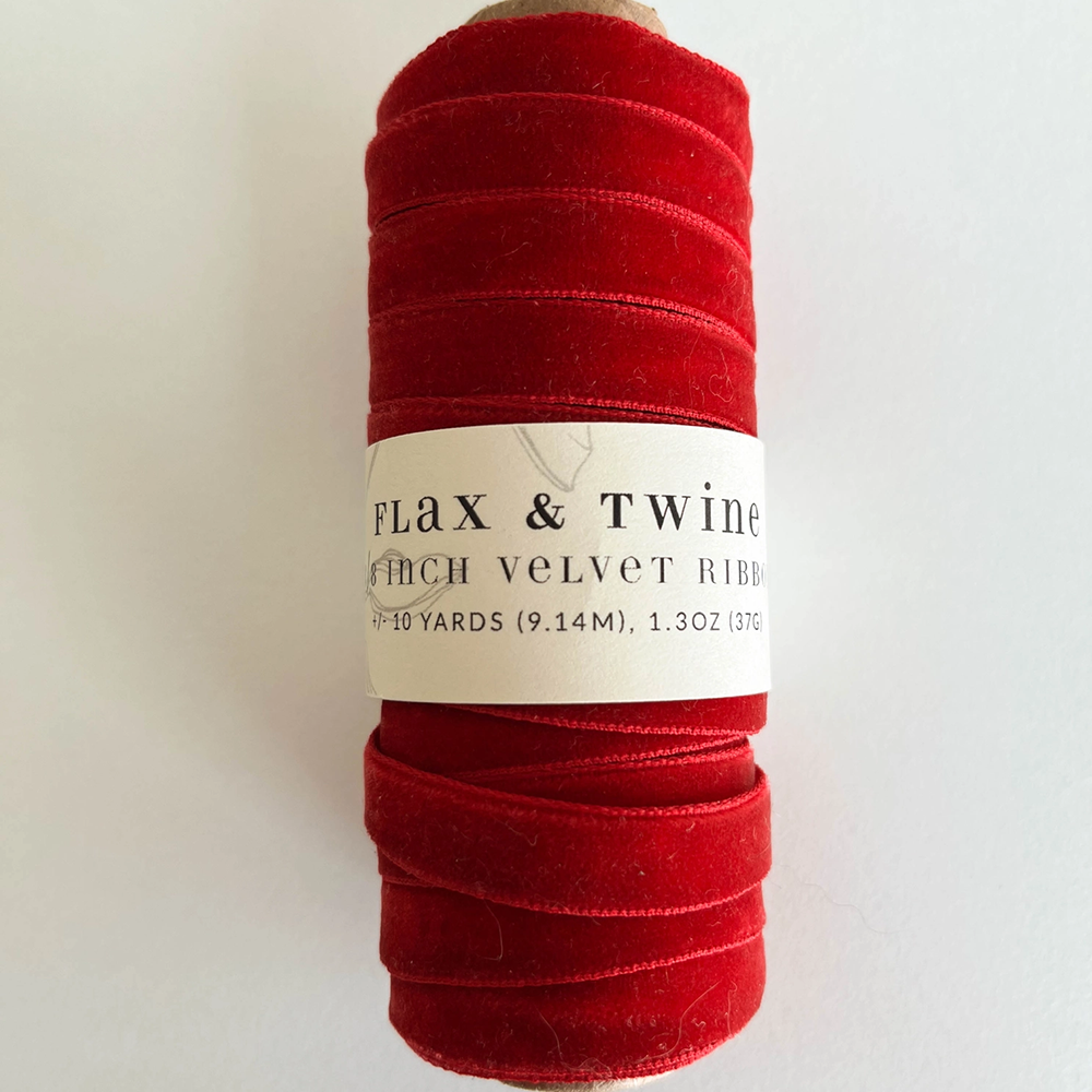 Velvet Ribbon — Flax and Twine, photo 5 of 8