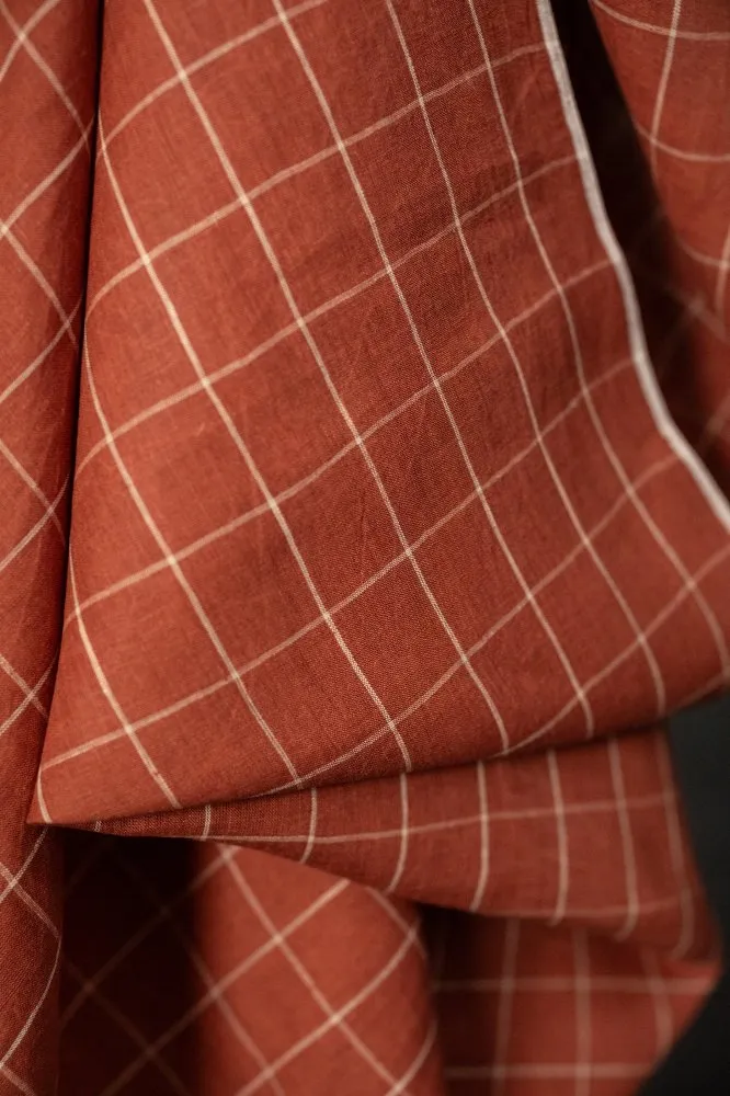 Handwoven Check Linen — Merchant and Mills, photo 1 of 4