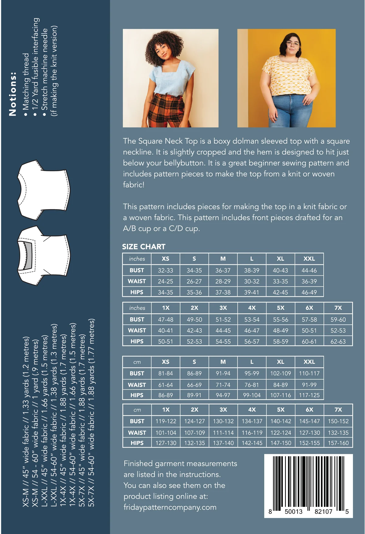 The Square Neck Top, photo 3 of 7