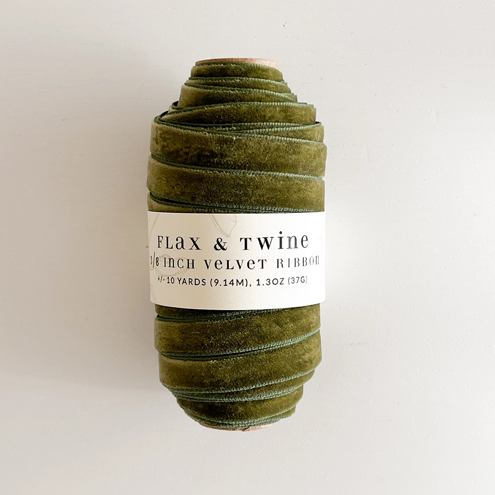Velvet Ribbon — Flax and Twine, photo 3 of 8