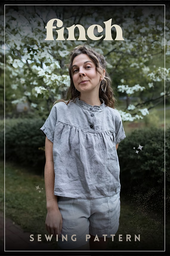 Finch Shirt — Charlie Darwin Textiles, photo 1 of 8