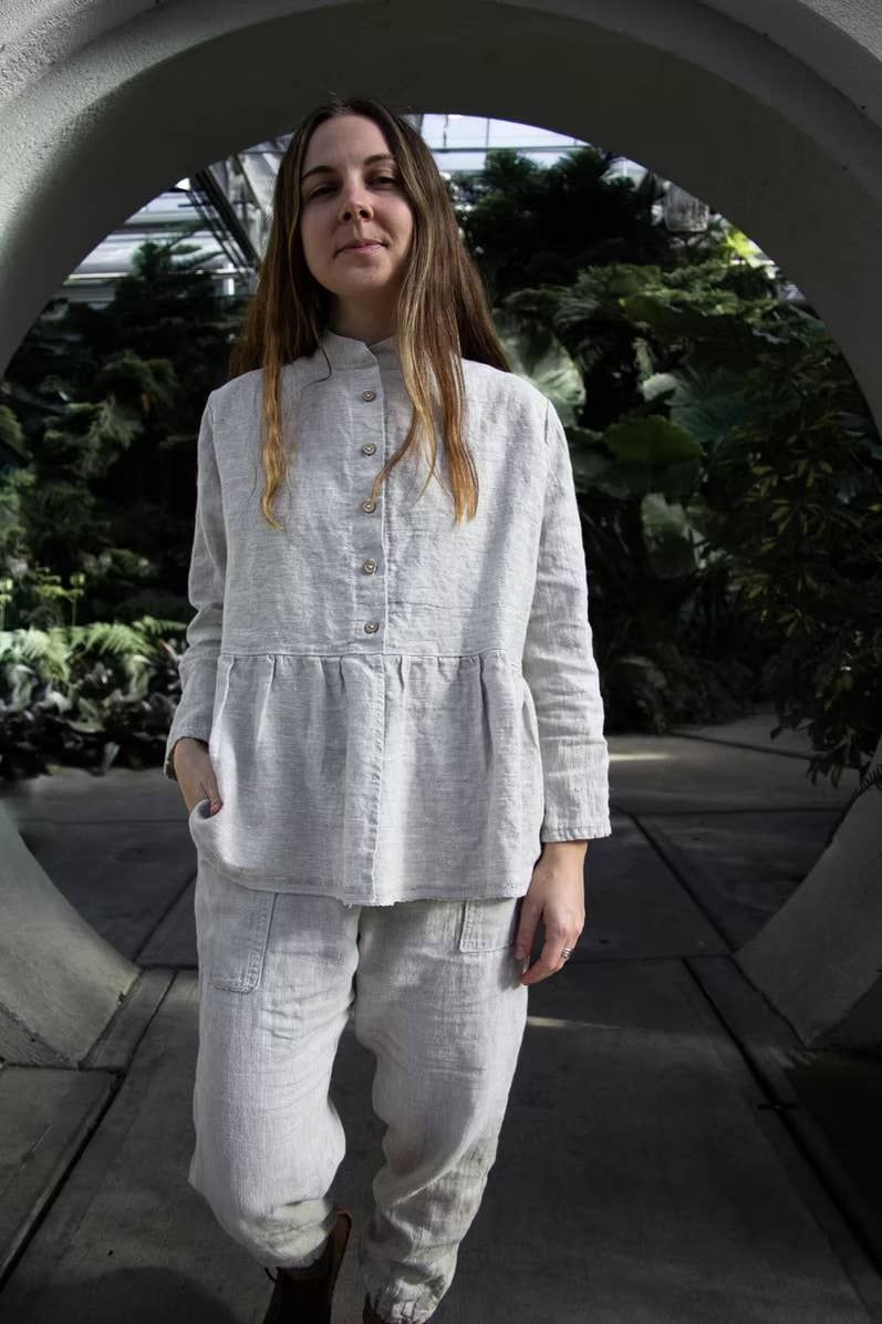 Canary Shirt — Charlie Darwin Textiles, photo 5 of 8