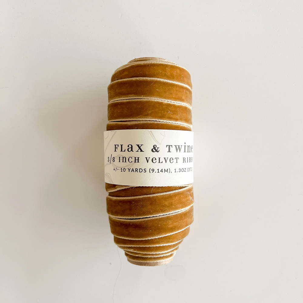 Velvet Ribbon — Flax and Twine, photo 2 of 8
