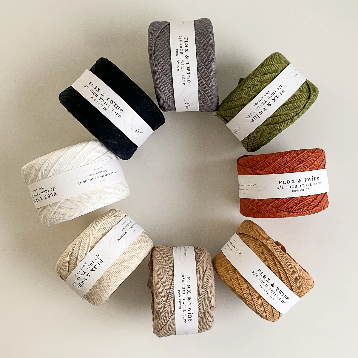 Cotton Twill Tape — Flax and Twine, photo 2 of 8