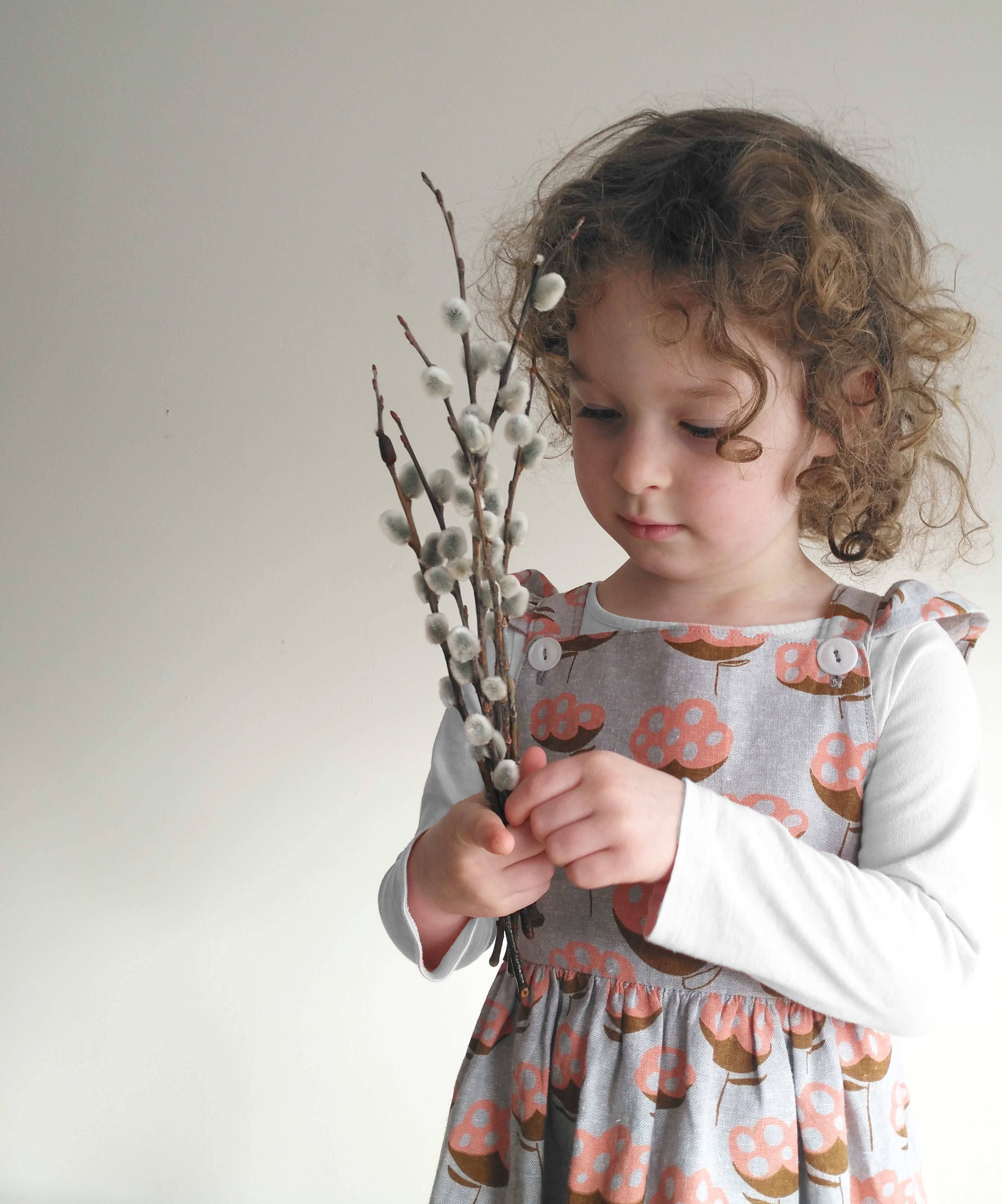 Pinafore Ruffle Dress — Fionna Hanna, photo 3 of 5