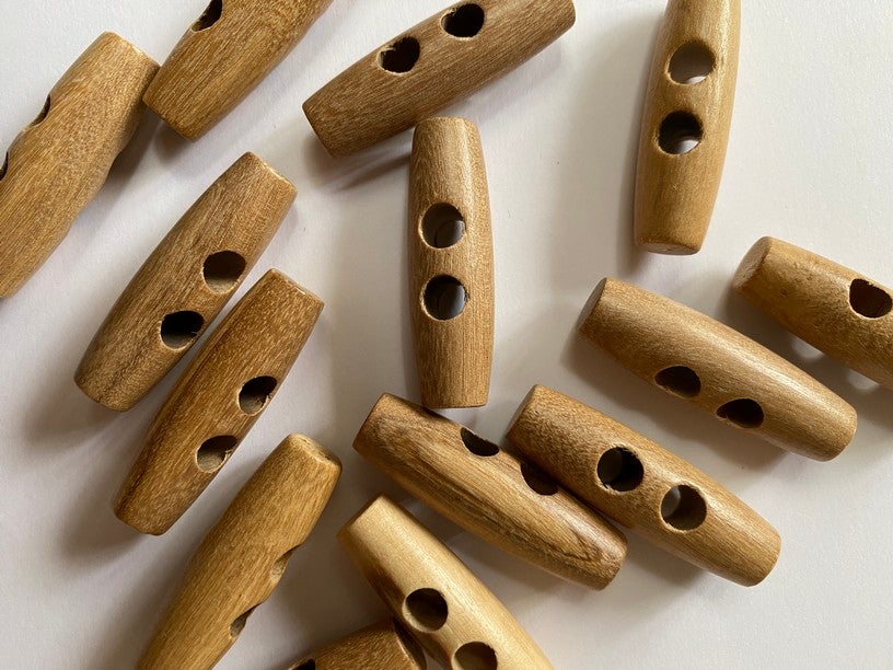 Olive Wood Toggles, photo 2 of 2