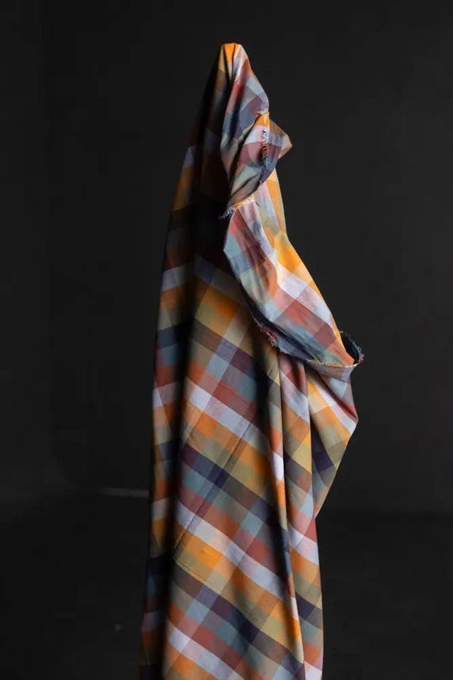Harvest Check Indian Organic Cotton - Merchant & Mills Harvest Check Indian Organic Cotton - Merchant & Mills