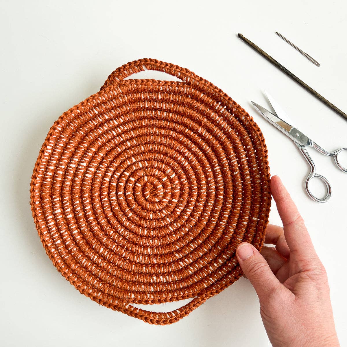 Skye Linen Basket Kit — Flax & Twine, photo 3 of 8