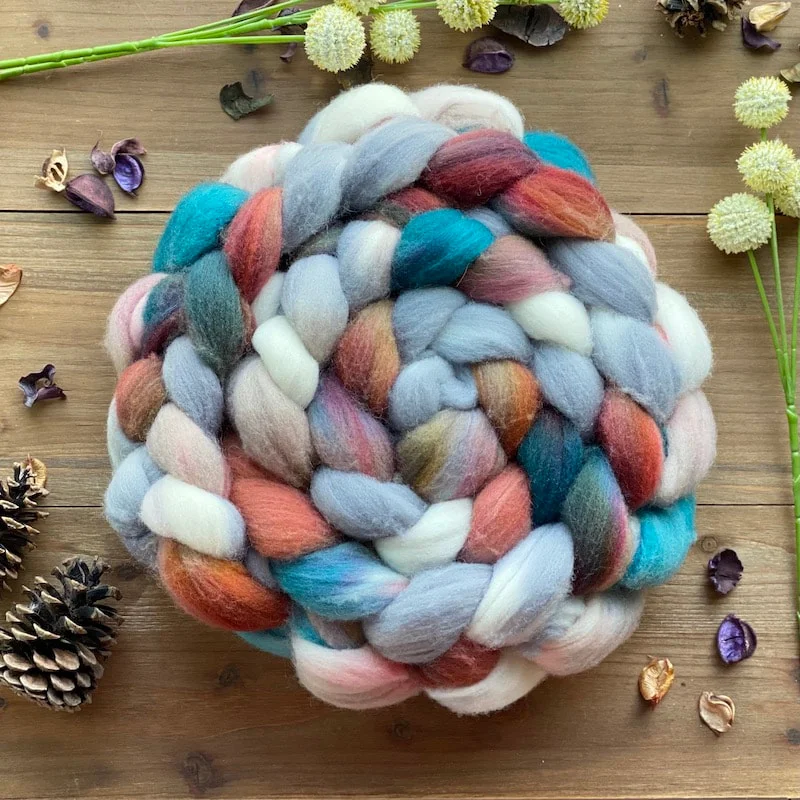 Targhee Wool Roving — 316 Dye Studio, photo 4 of 5