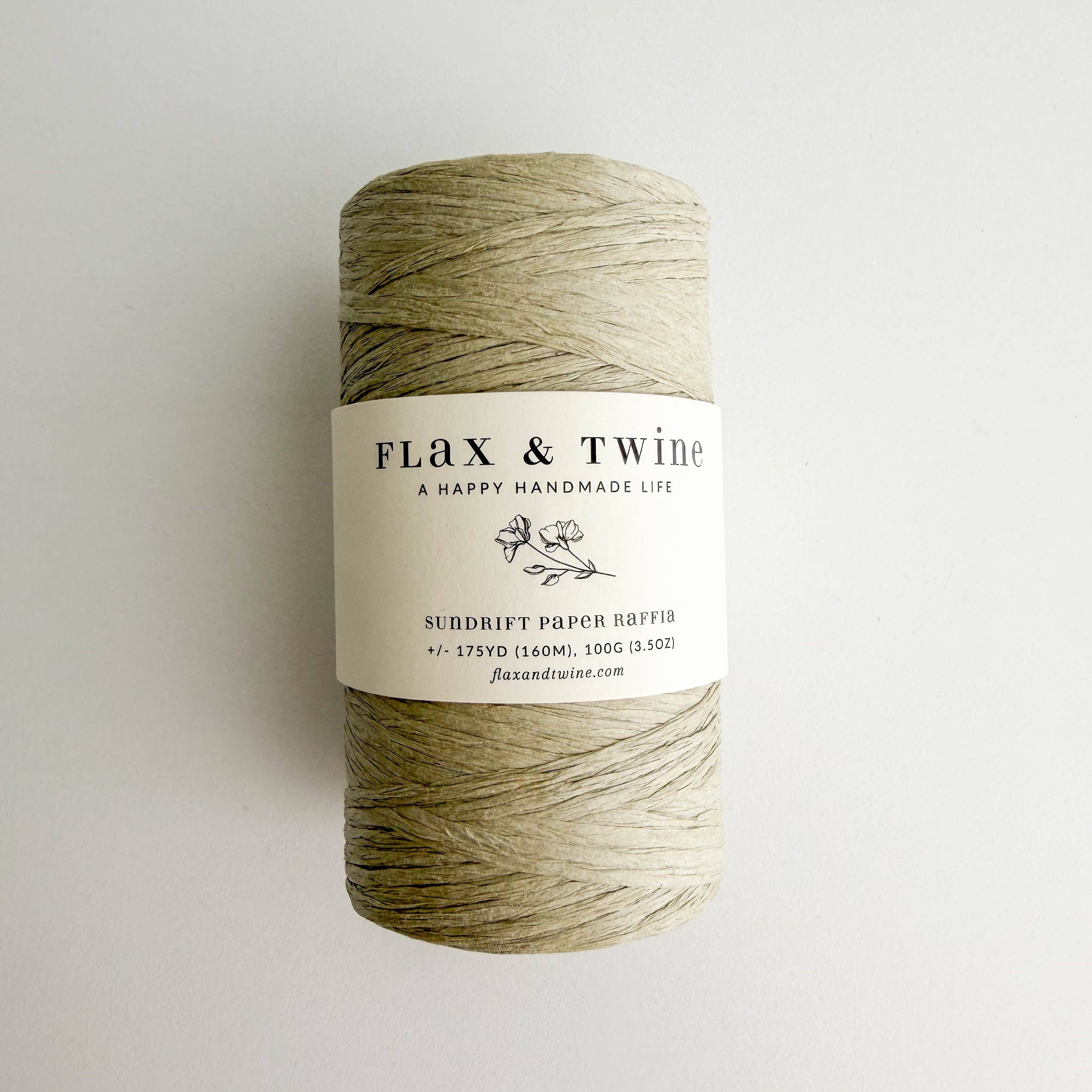 Flax & Twine Sundrift Paper Raffia, photo 6 of 8