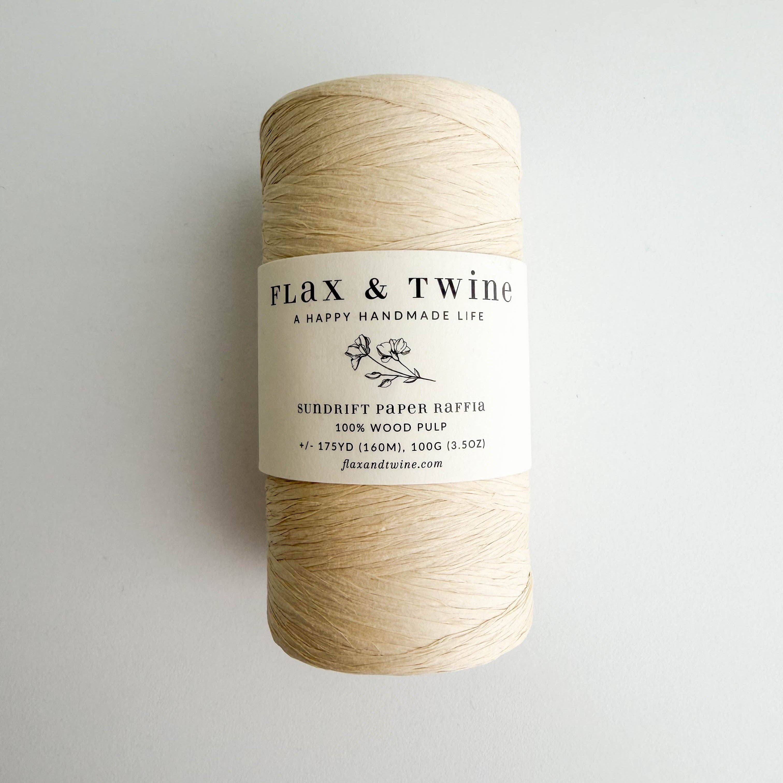 Flax & Twine Sundrift Paper Raffia, photo 5 of 8