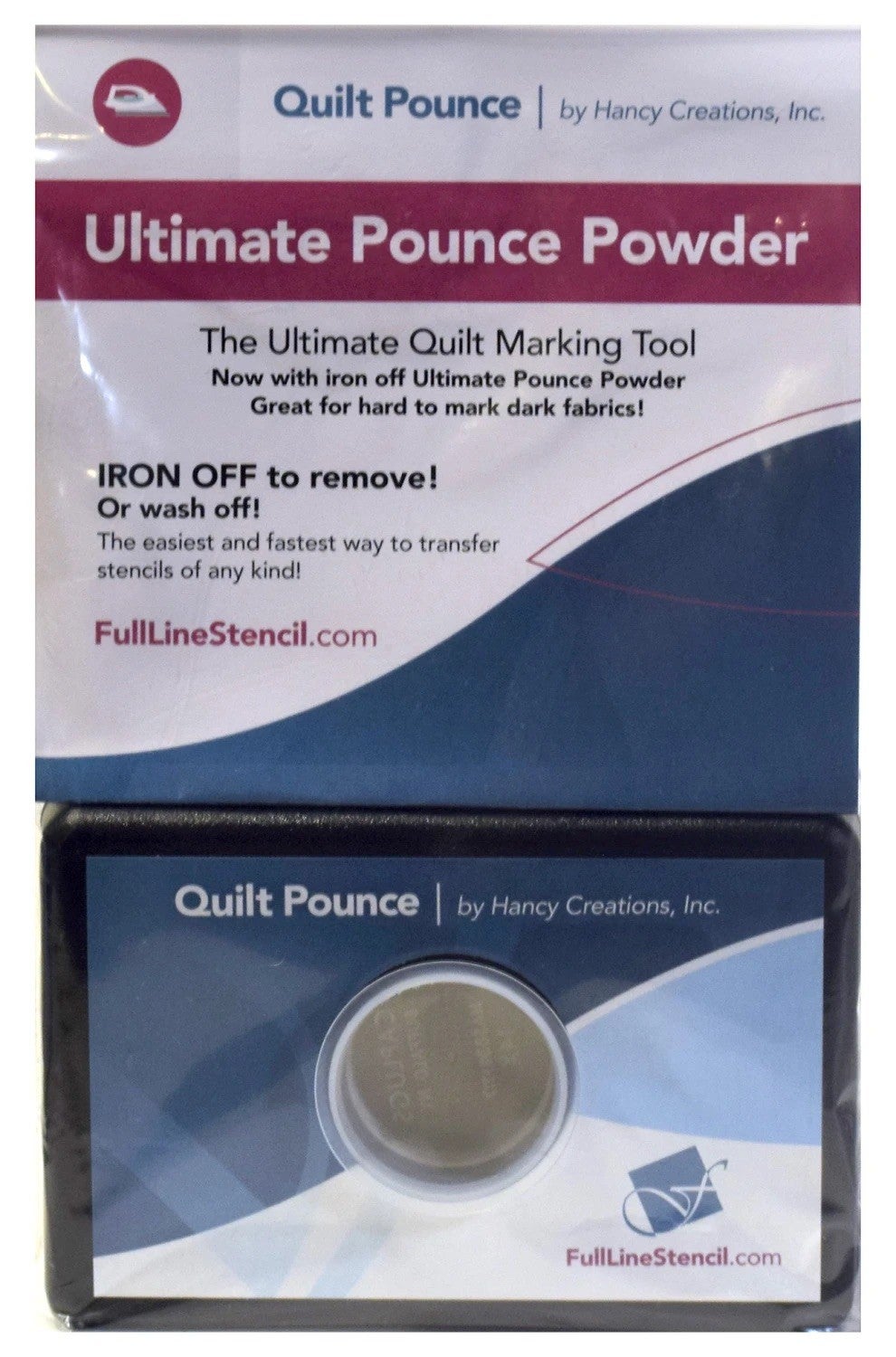 Pounce Powder Pad - White