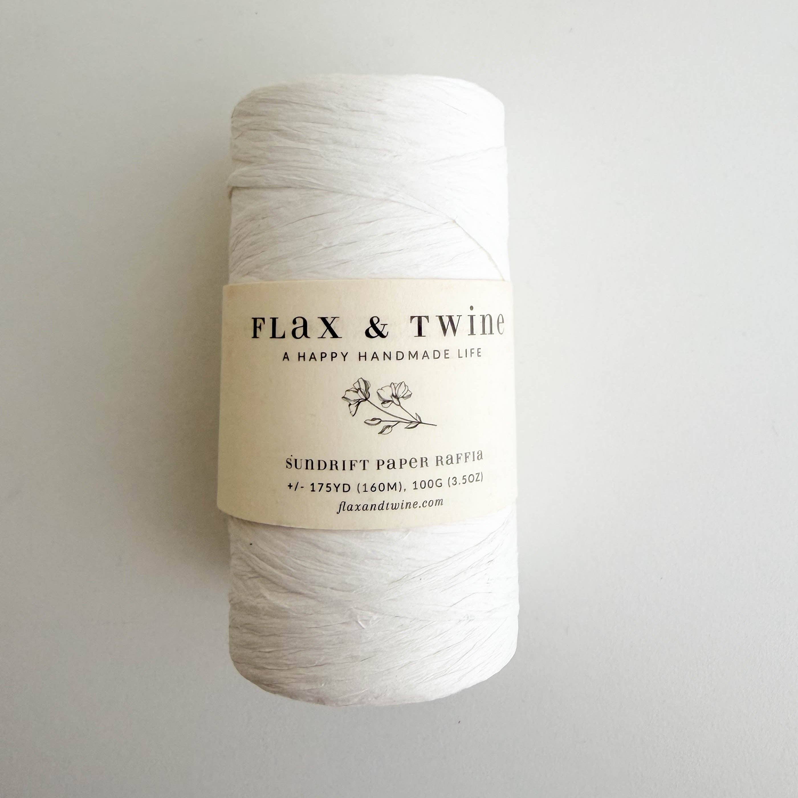Flax & Twine Sundrift Paper Raffia, photo 4 of 8