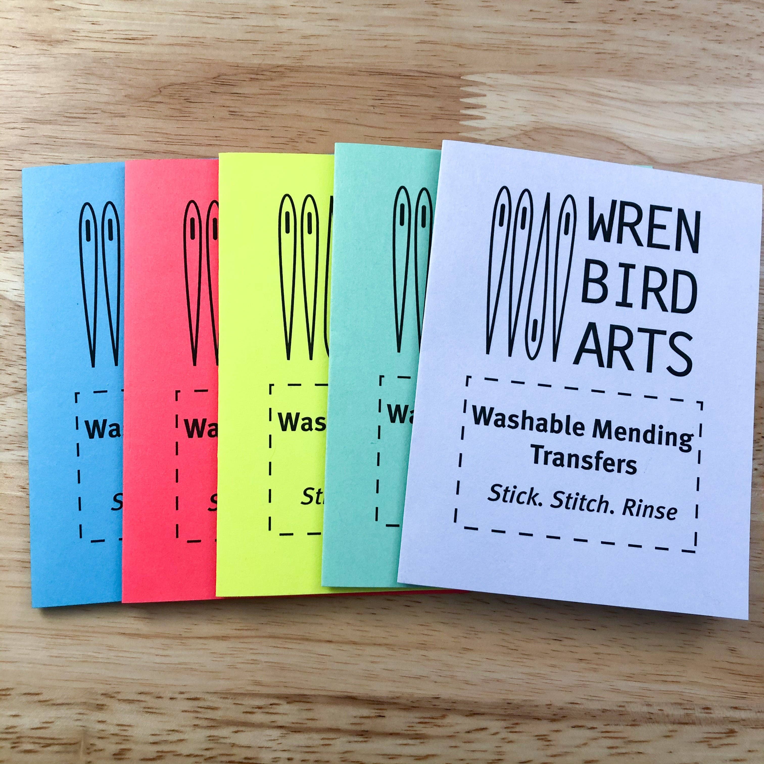 Washable Mending/Embroidery Transfers — Wren Bird Arts, photo 5 of 8