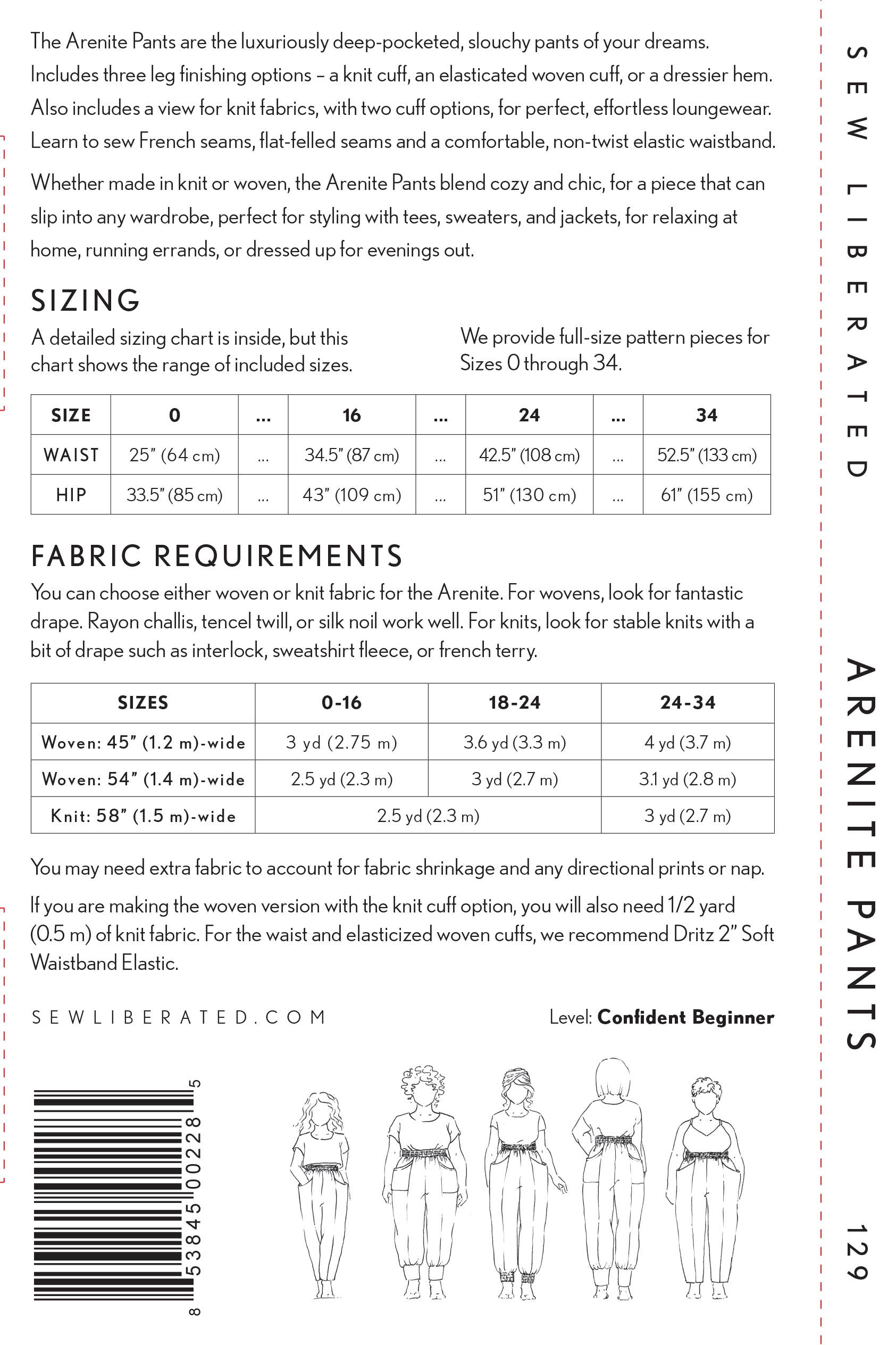 Arenite Pants — Sew Liberated, photo 2 of 7
