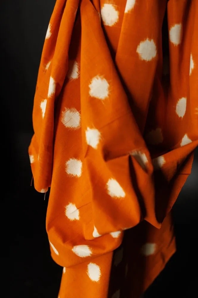 Turmeric Ikat Indian Cotton — Merchant and Mills