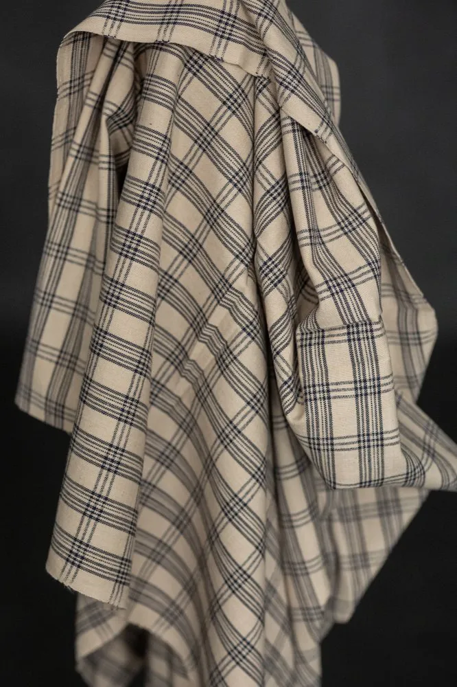 Freddie Check Handwoven Cotton — Merchant and Mills, photo 2 of 3