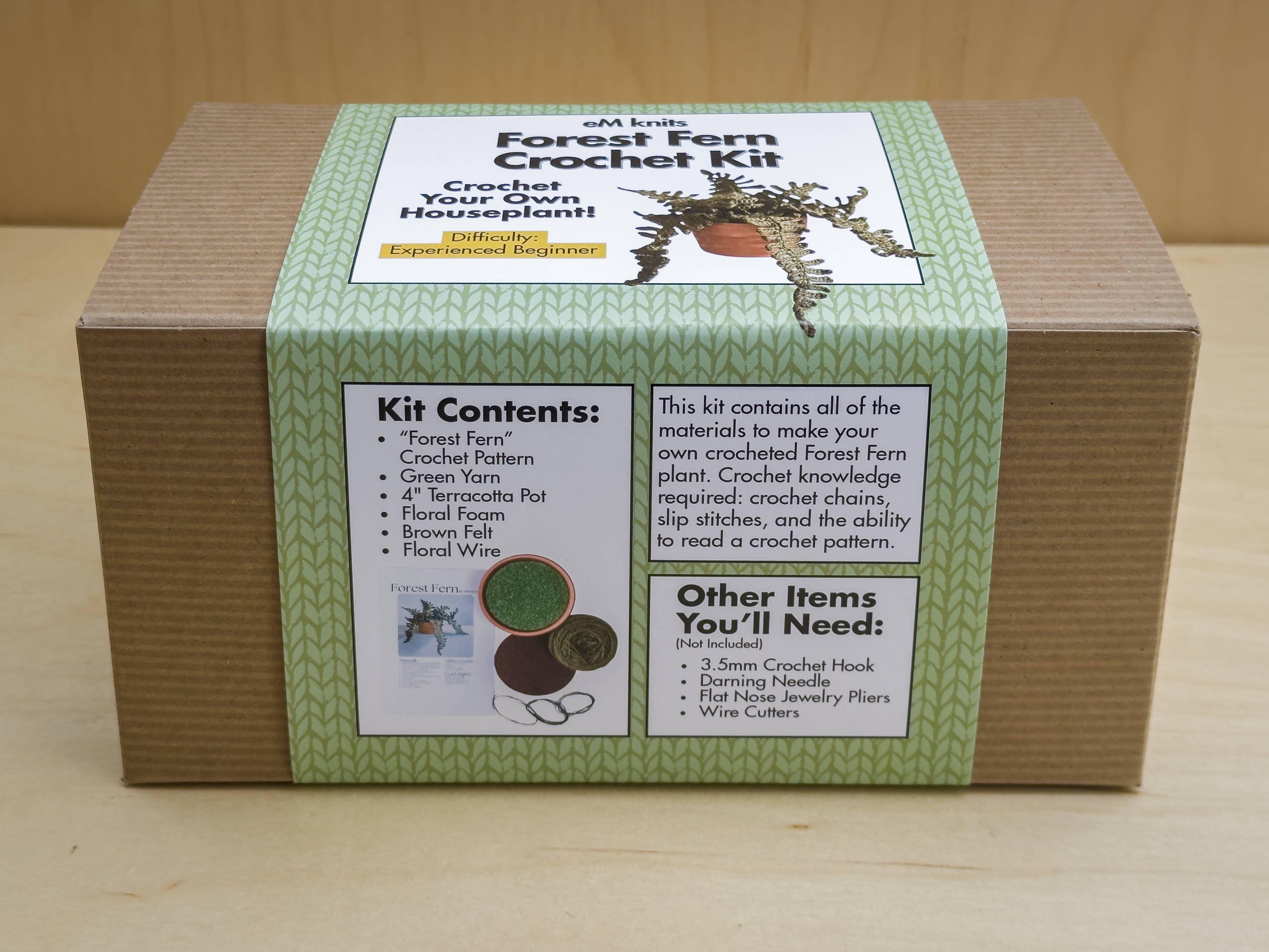 Forest Fern Crochet Kit, photo 3 of 3