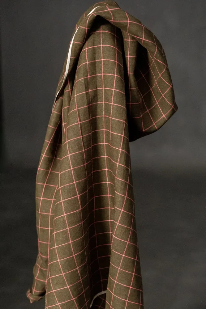 Handwoven Check Linen — Merchant and Mills, photo 3 of 4