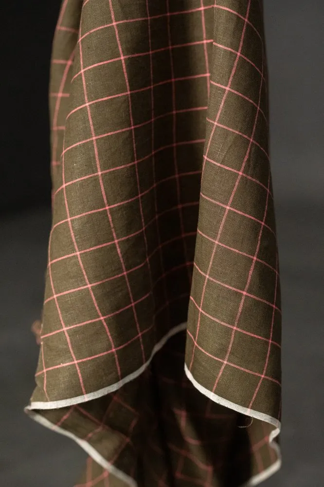 Handwoven Check Linen — Merchant and Mills, photo 4 of 4