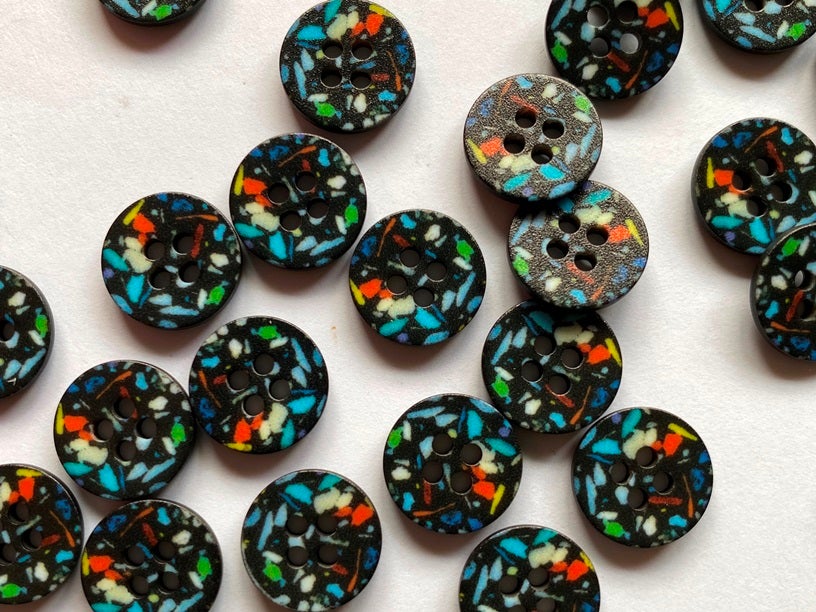 Terrazzo Buttons (12 mm), photo 1 of 2