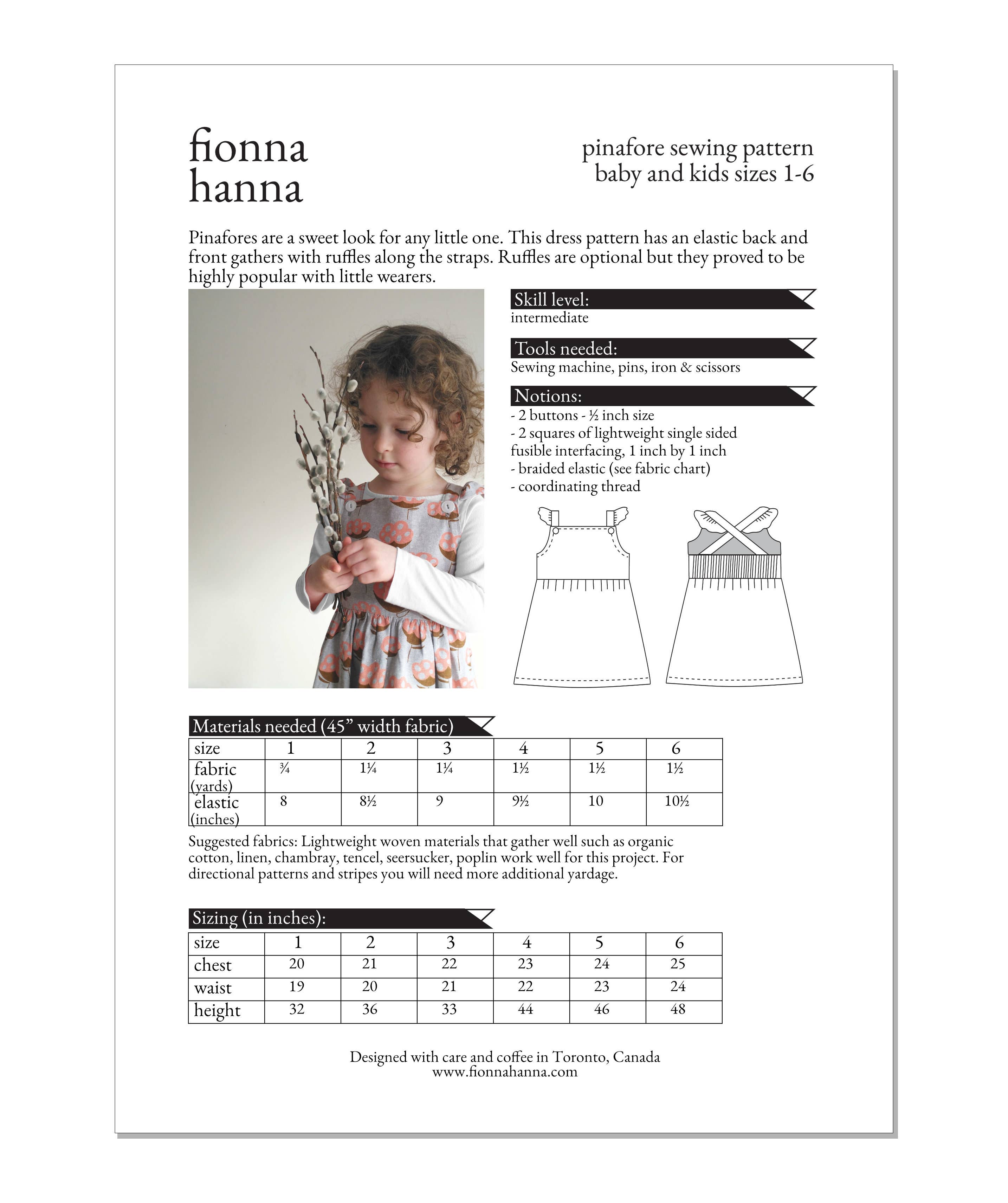 Pinafore Ruffle Dress — Fionna Hanna, photo 2 of 5