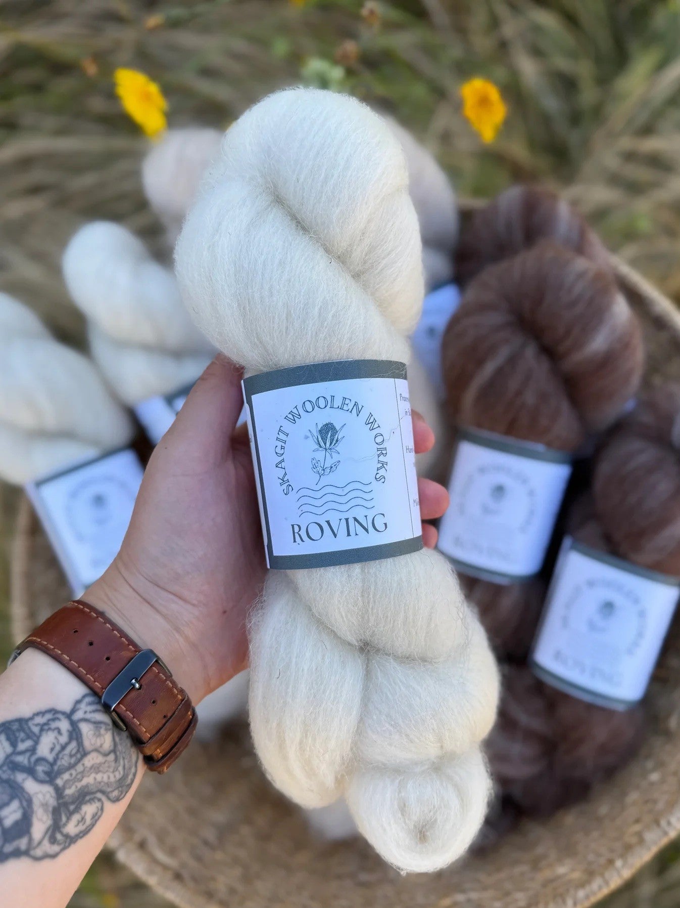 Wool Roving — Skagit Woolen Works, photo 6 of 8