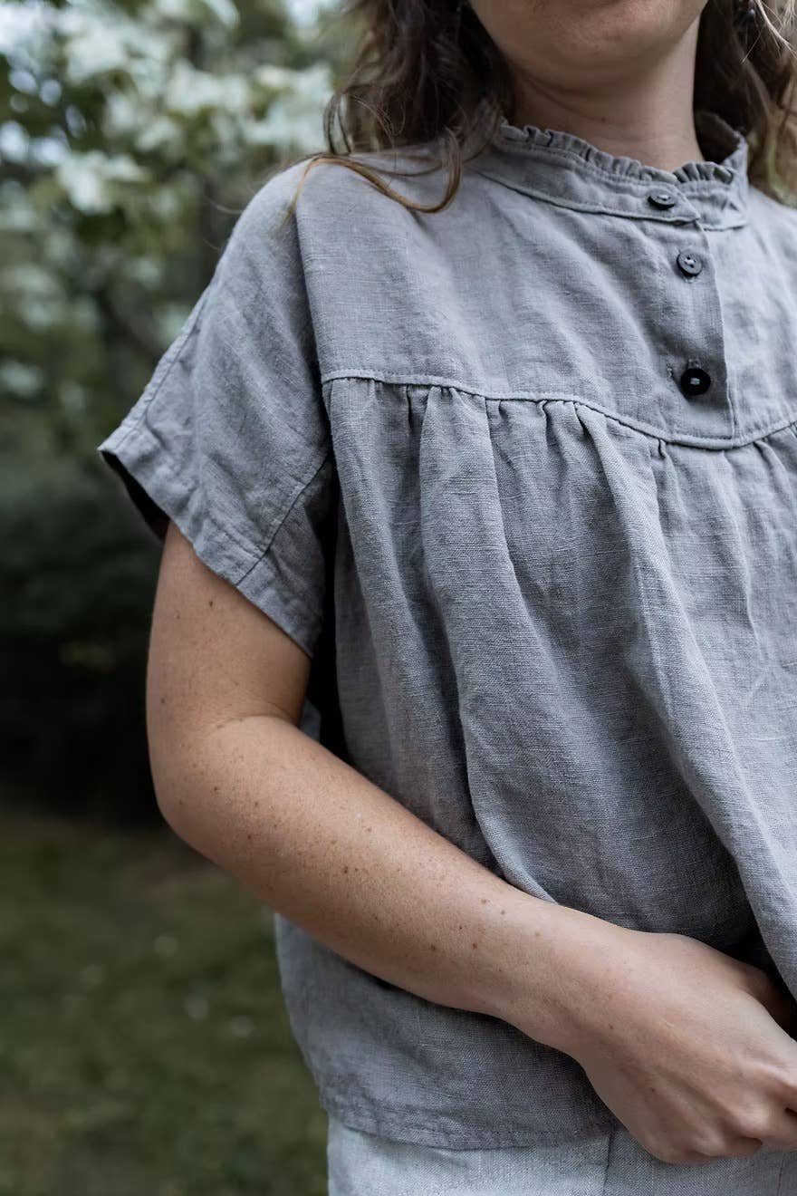 Finch Shirt — Charlie Darwin Textiles, photo 8 of 8