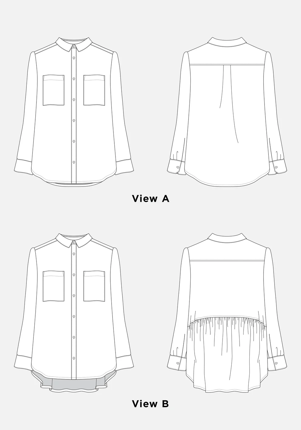 Archer Button Up — Grainline Studio, photo 5 of 8
