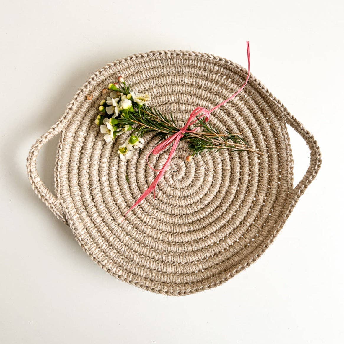 Skye Linen Basket Kit — Flax & Twine, photo 1 of 8